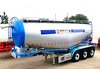 30m3 Aluminum Cement tanker semi trailer